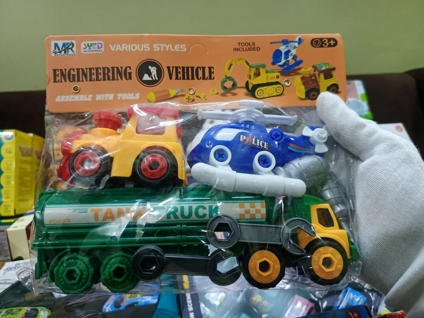 Engineering Vehicle Toys For Kids