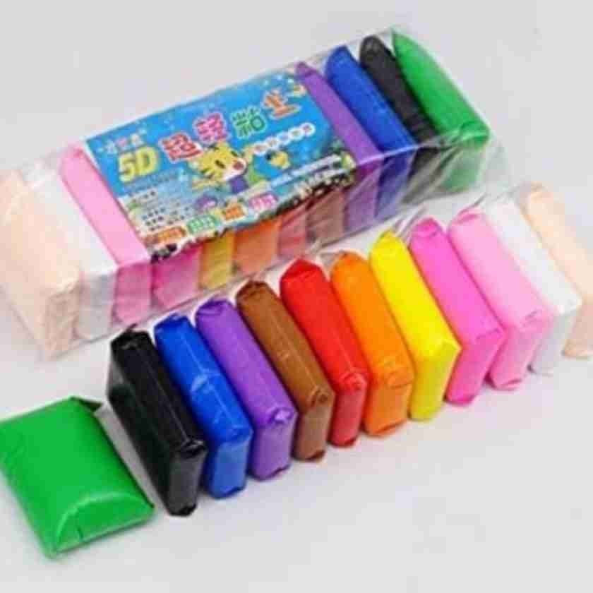 Poly Clay For Kids Pack of 60