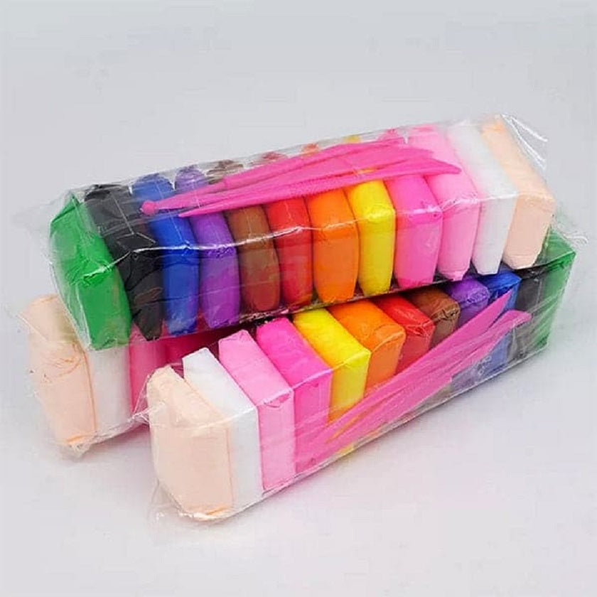 Poly Clay For Kids Pack of 60